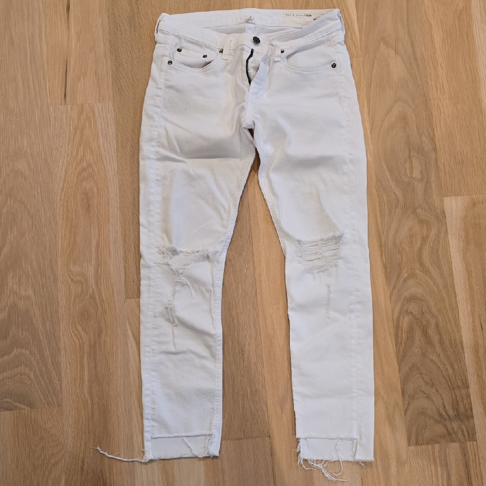 White Dre Capri Rag & Bone Jeans Capris